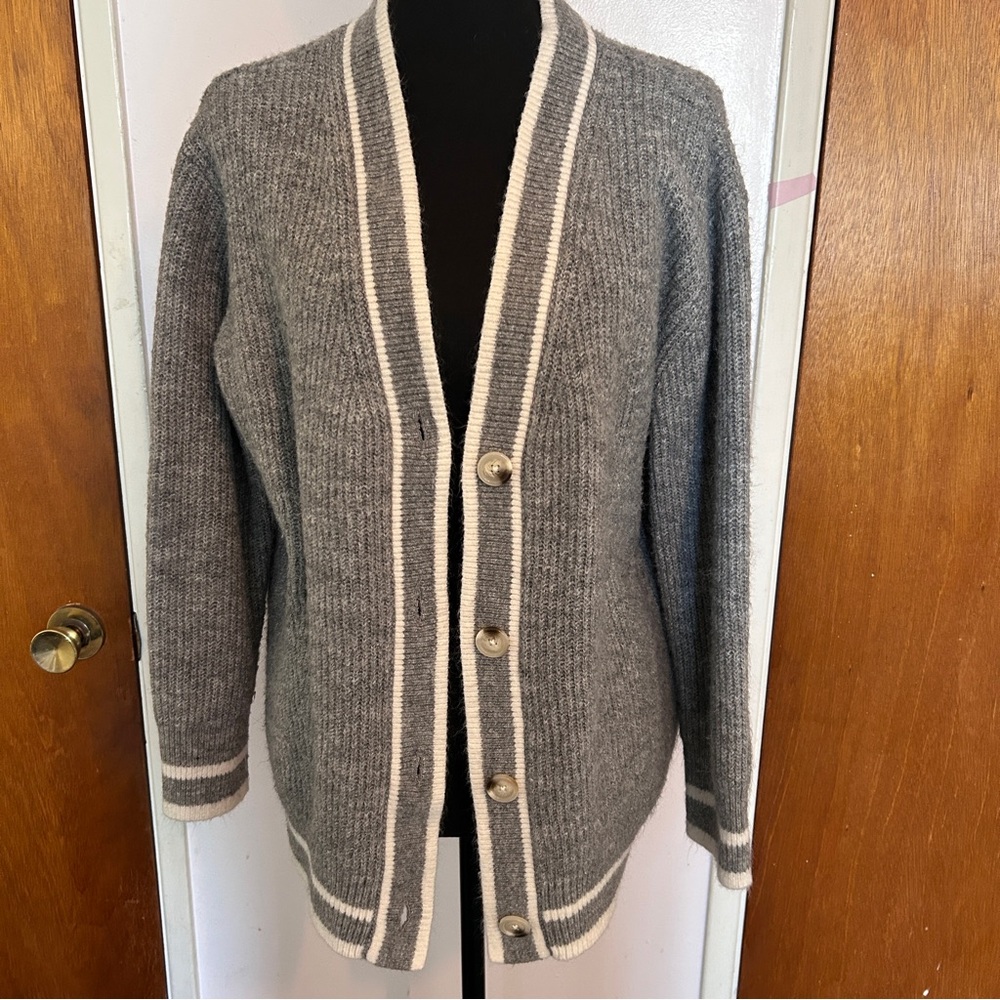 a new day Heather Gray Knit Sweater